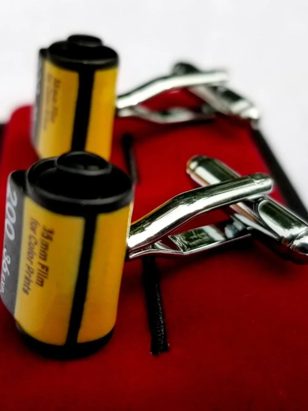 35mm Film Roll Cufflinks Links Father's Day Photographer Camera Gift
